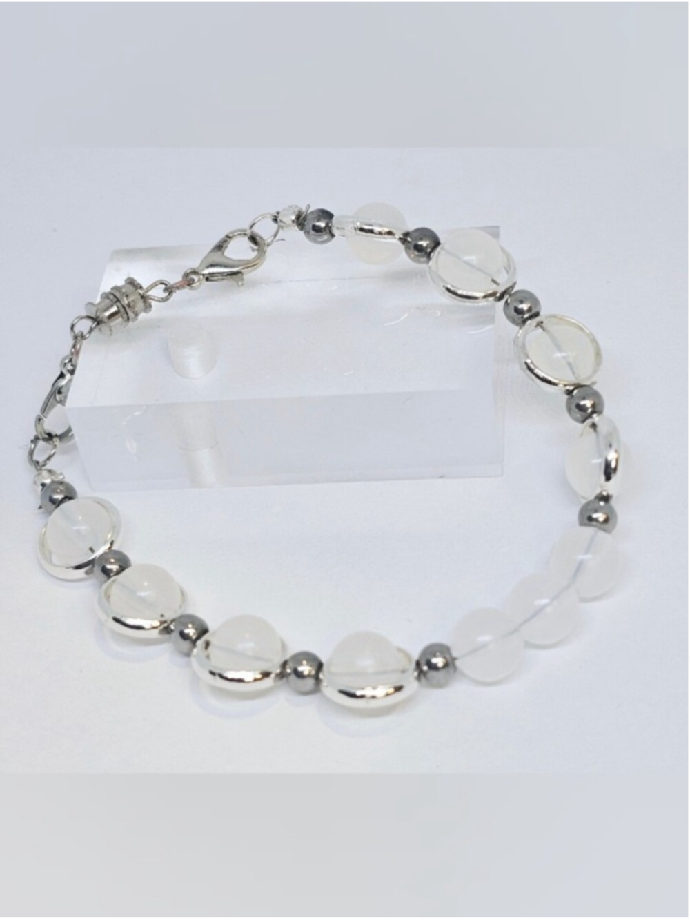 Kinetic Articulated Bracelet | Discreet Fidget Jewelry | Sensory Beads | Calming
